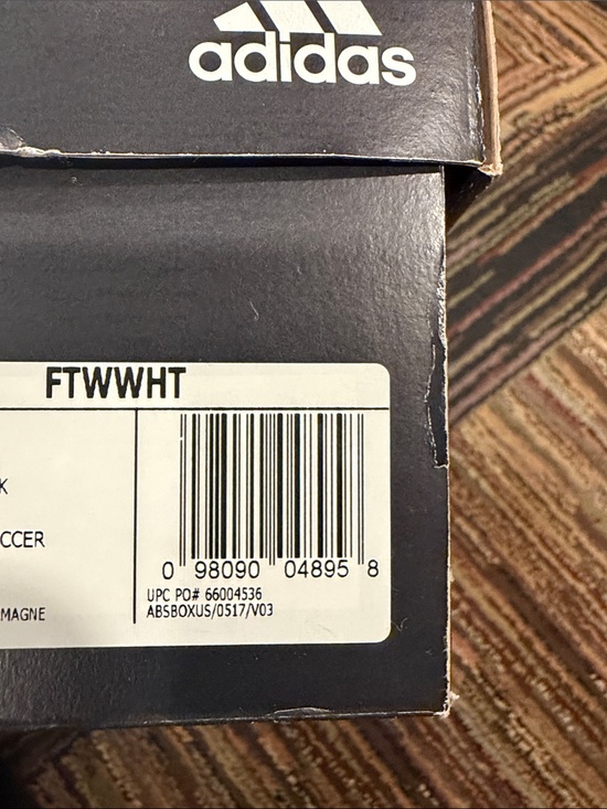 adidas Copa Mundial Men’s Black with White Stripes - make me an offer main image 5
